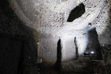 El Centro de Interpretación de Risco Caído, preparado para recibir a visitantes (Foto TA)